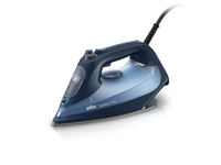 Braun TexStyle 7 Pro Steam Iron 3000W 300ml FreeGlide 3D EloxalPlus Soleplate Auto Shut-Off – Blue (SI7160BL)