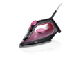 Braun TexStyle 1 Steam Iron 2000W 220ml SuperCeramic Soleplate Lightweight – Black & Violet (SI1070PU)