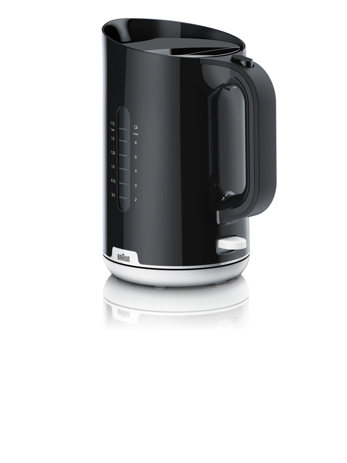 Braun Breakfast 1 Electric Kettle 2200W 1.7L Fast Boil – Black (WK1100BK)