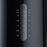 Braun Breakfast 1 Electric Kettle 2200W 1.7L Fast Boil – Black (WK1100BK)
