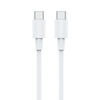 Wiwu g103 60w youpin series type-c to type-c data cable 1.2m - white