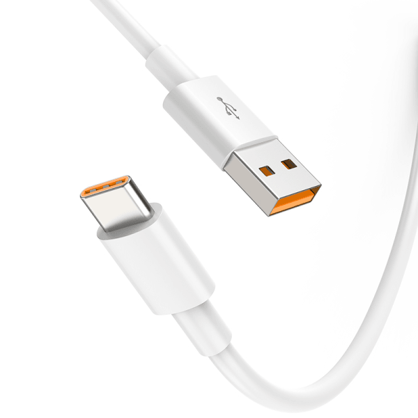 Wiwu G104 66W Fast Charging USB-A to Type-C & Data Cable 1.2M - White