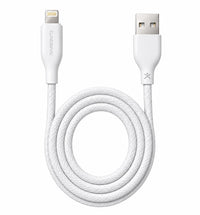 جامبليكس Prime كابل شحن سريع USB-A إلى Lightning بتيار 3 أمبير – أبيض