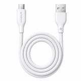 GAMBLIX Prime USB-A to USB-C Fast Charging Cable, 3A – White