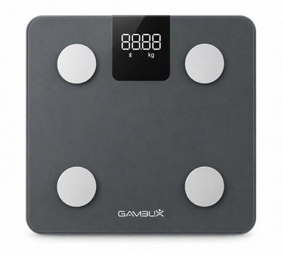 GAMBLIX Nexo Digital Body Weight Scale with LCD Display – Black