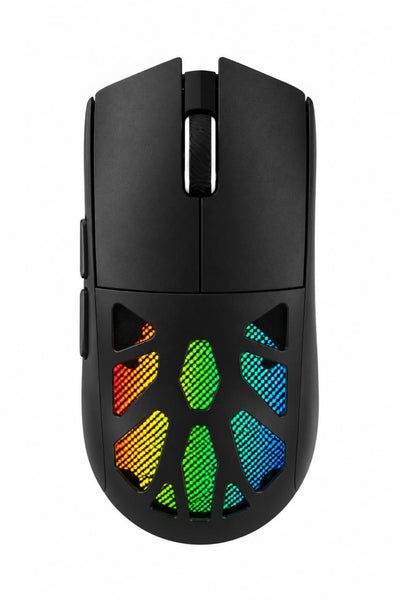 GAMBLIX Ravox Pro Wireless Gaming Mouse with RGB Lighting – Black