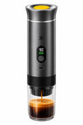 GAMBLIX Kivo Portable Electric Coffee Grinder with Digital Battery Indicator – Black
