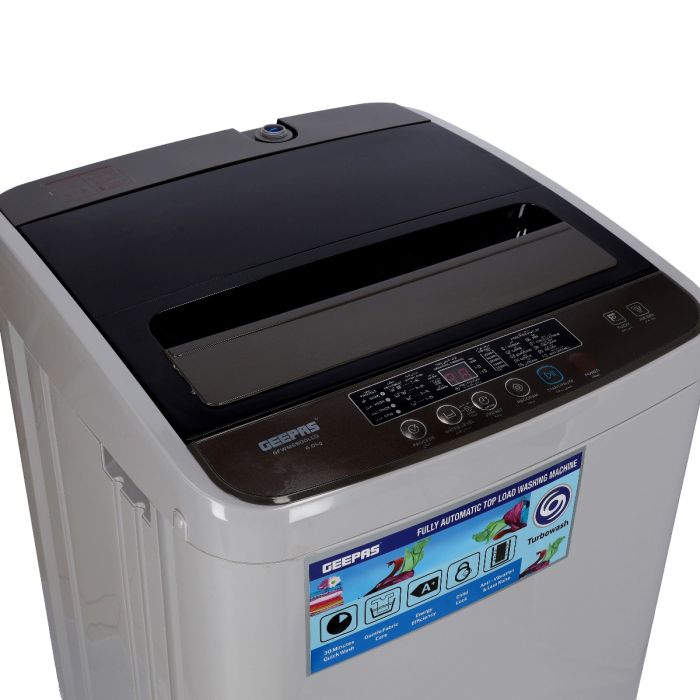 Geepas Fully Automatic Top Loaded Washing Machine 6kg