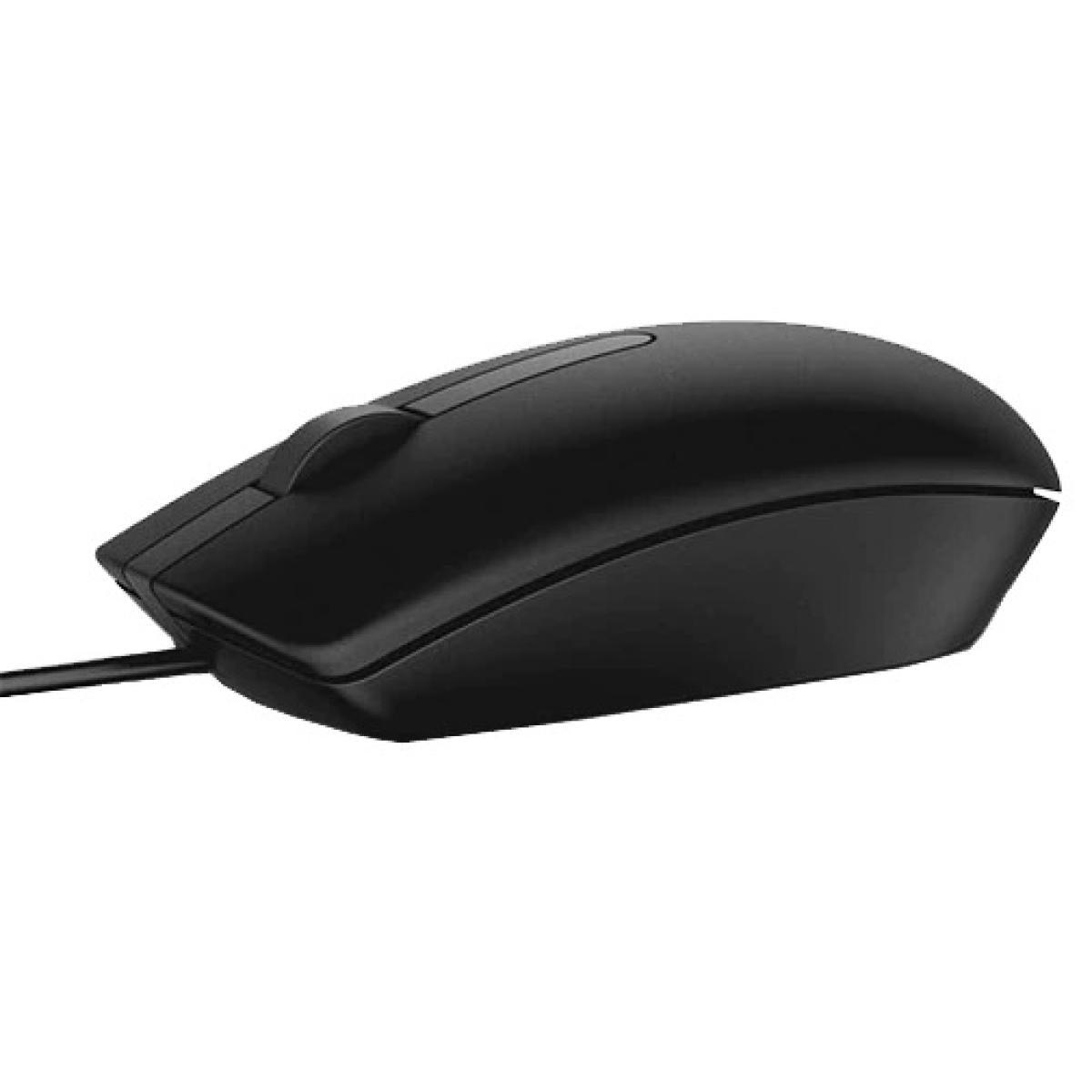 Dell MS116 Optical USB WIred Mouse 1000Dpi -Black