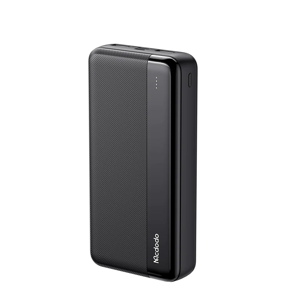 Mcdodo 20000mAh Dual USB Port Powerbank Mig Series - Black