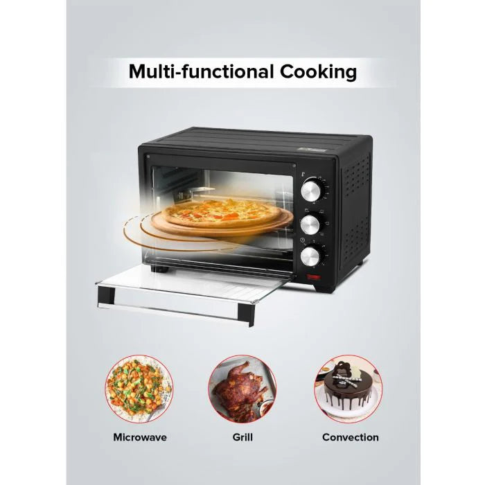 فرن كهربائي Geepas 25 لتر 1600 واط مع شواية Rotisserie