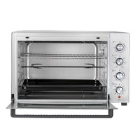Geepas 2800W 120L Electric Oven with Rotisserie & Convection, Silver GO34057