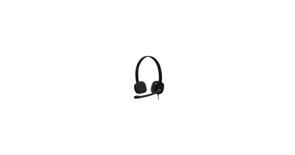Logitech H151 Stereo Headset w/ Mic 3.5mm Audio Jack – 981-000589