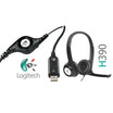 Logitech H390 Wired USB Headset – Noise-Cancelling Mic, Laser-Tuned Drivers, In-Line Controls | PC & Mac