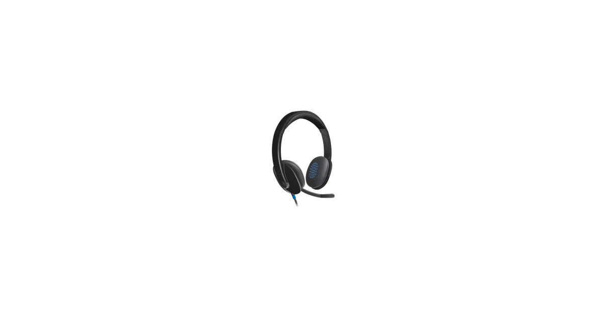 Logitech H540 High-Performance USB Headset For Windows & Mac , Skype Certified – 981-000480
