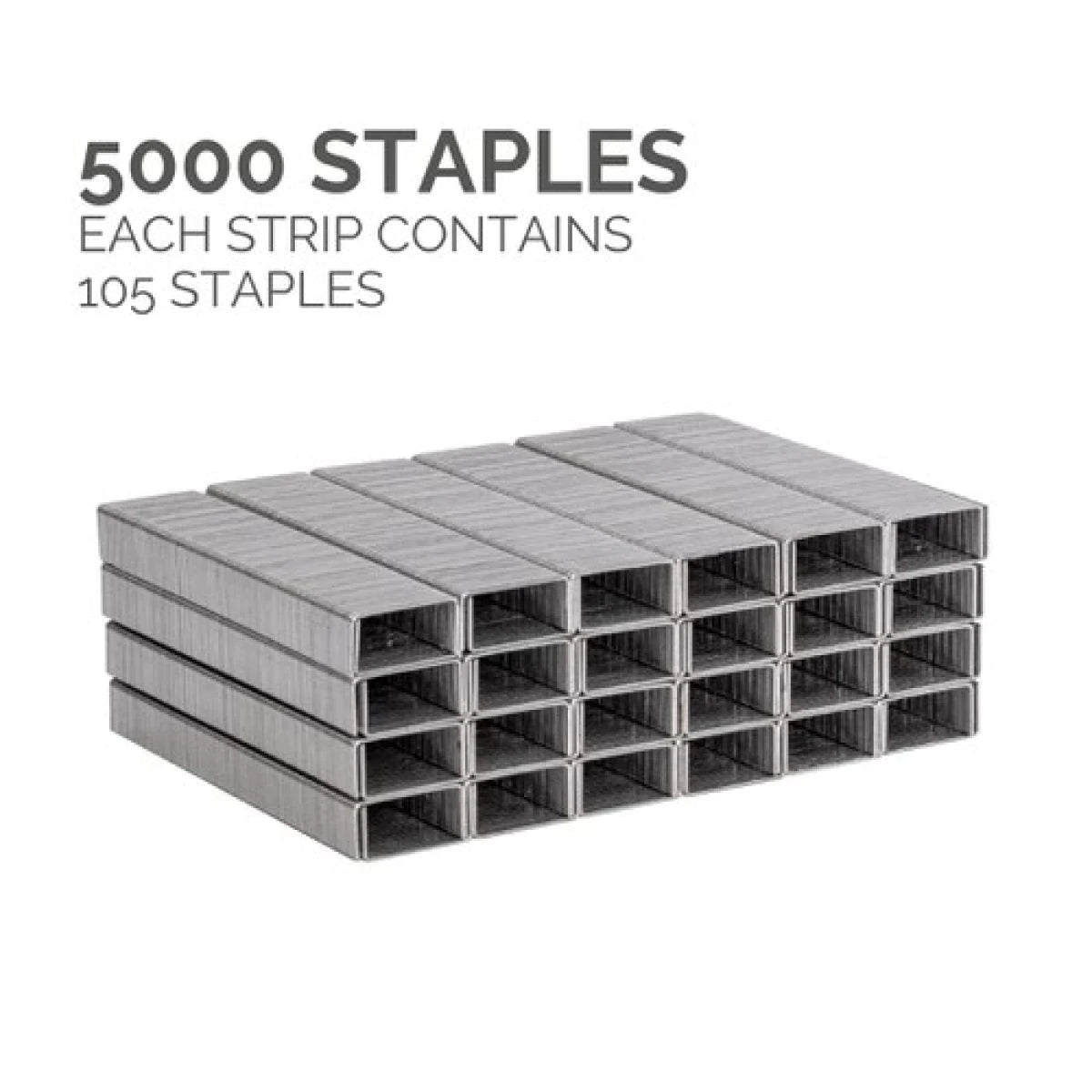 Fellowes Half Strip Staples / Pack 5000