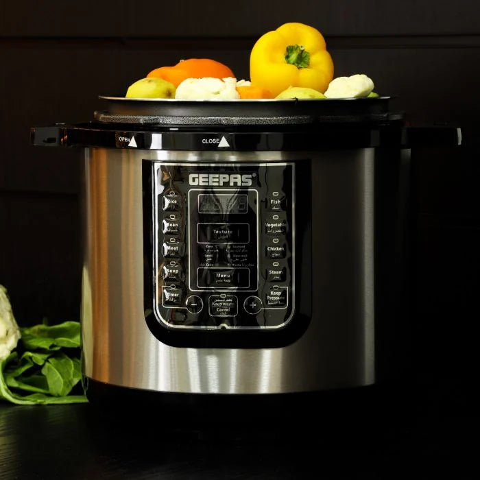 Geepas Digital Multi Cooker 8L 14 Programs