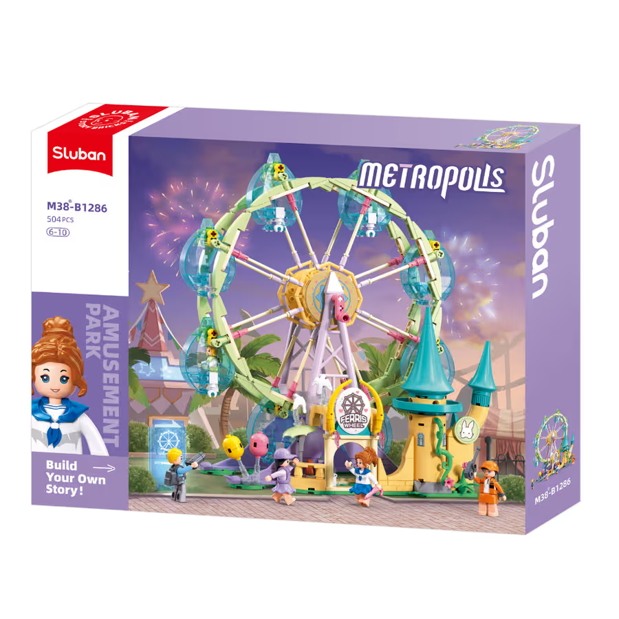 Sluban Metropolis Reuzenrad (Ferris Wheel) | Set M38-B1286