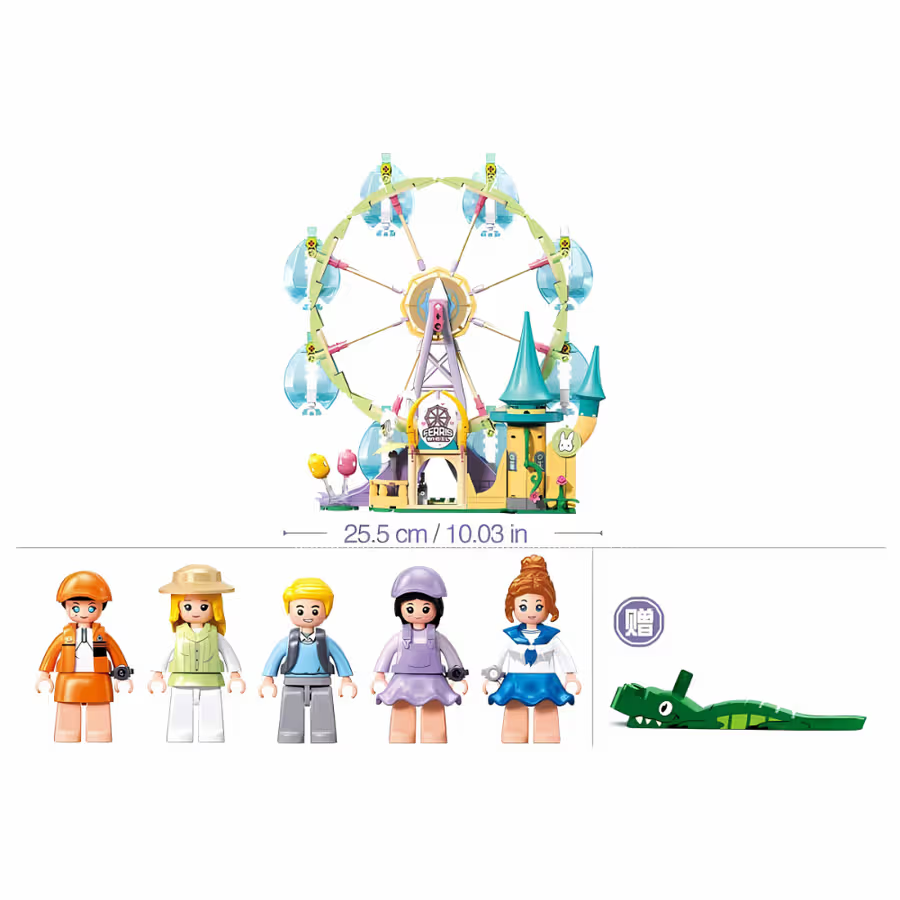 Sluban Metropolis Reuzenrad (Ferris Wheel) | Set M38-B1286