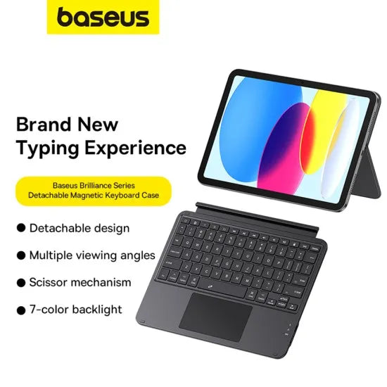 Baseus Brilliance Series Detachable Magnetic Keyboard Case for Pad 10 (2022) | 10.9″