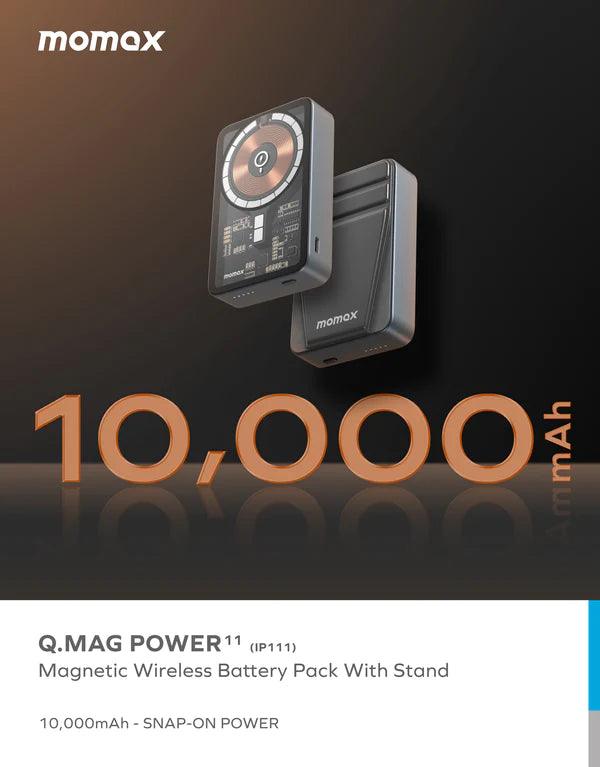 Momax Q.Mag Power 11 Magnetic 10000mAh Power Bank with Stand