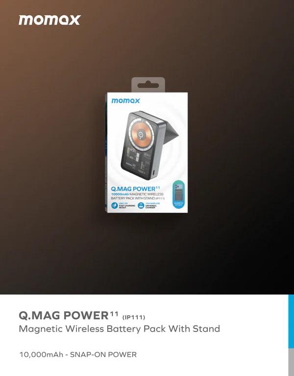 Momax Q.Mag Power 11 Magnetic 10000mAh Power Bank with Stand