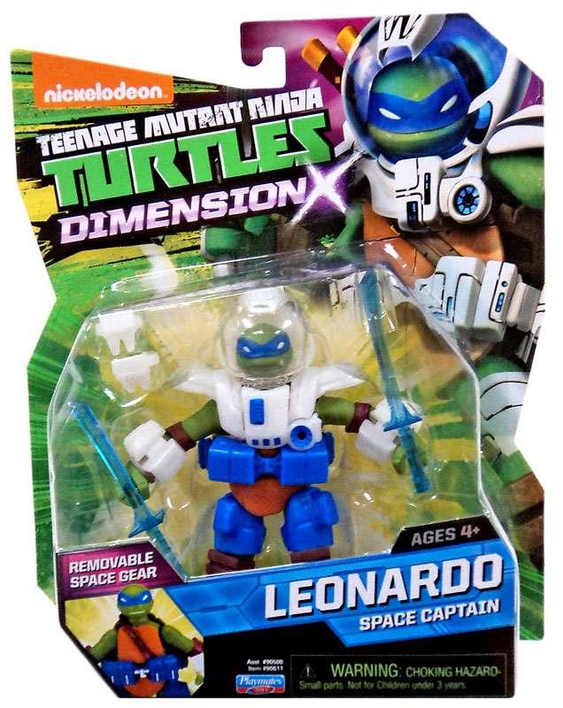 Teenage Mutant Ninja Turtles Nickelodeon Dimension X Leonardo Action Figure [Space Captain]