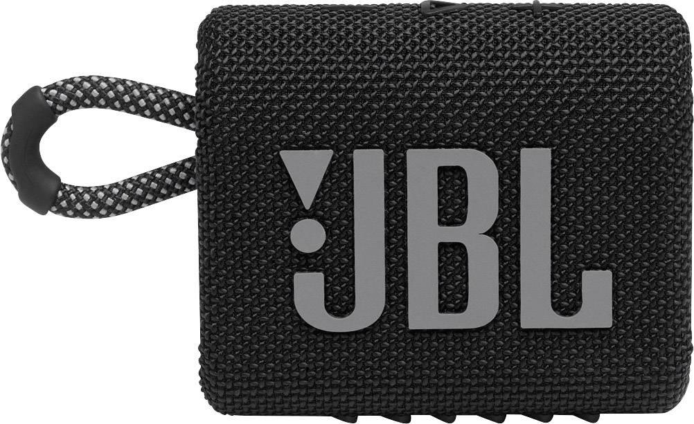 JBL GO 3 Portable Waterproof Wireless Speaker - Black