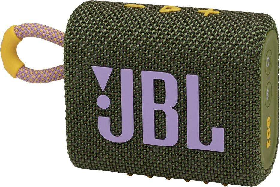 JBL GO 3 Portable Waterproof Wireless Speaker - Green