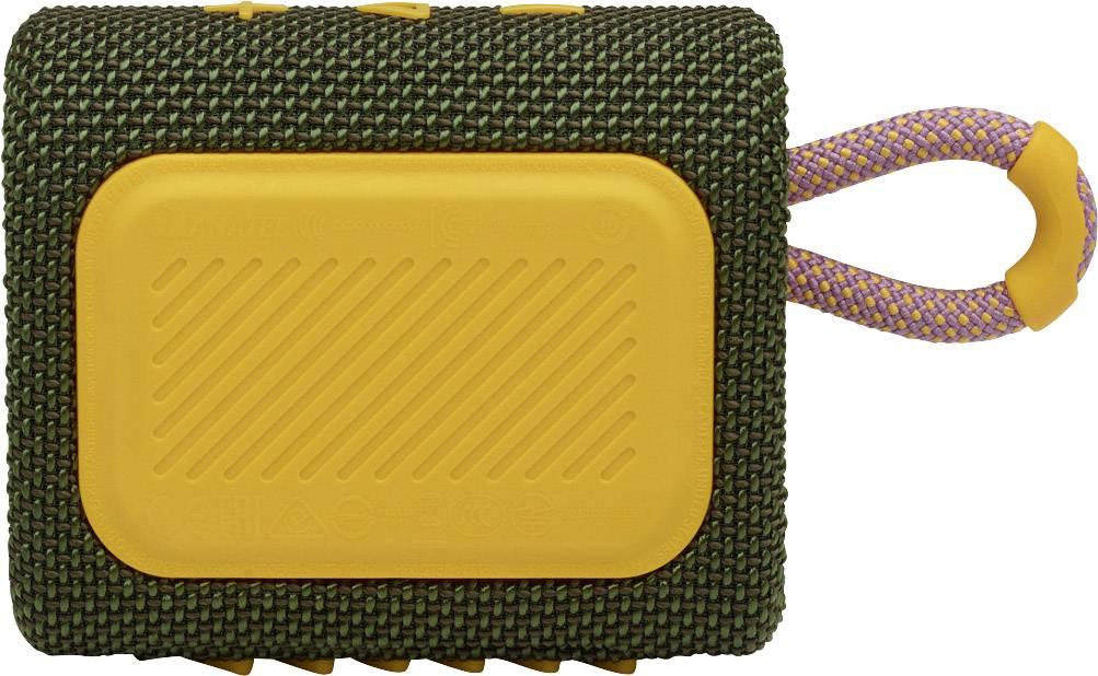 JBL GO 3 Portable Waterproof Wireless Speaker - Green