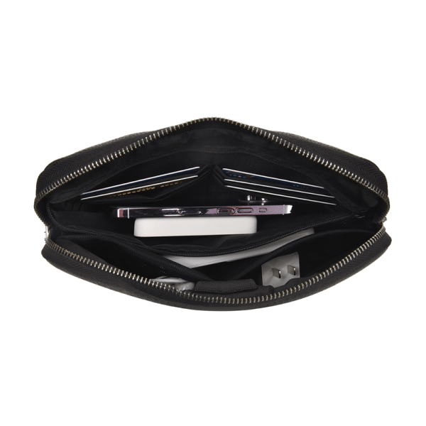 Wiwu Alpha Anti-theft Clutch Bag - Black