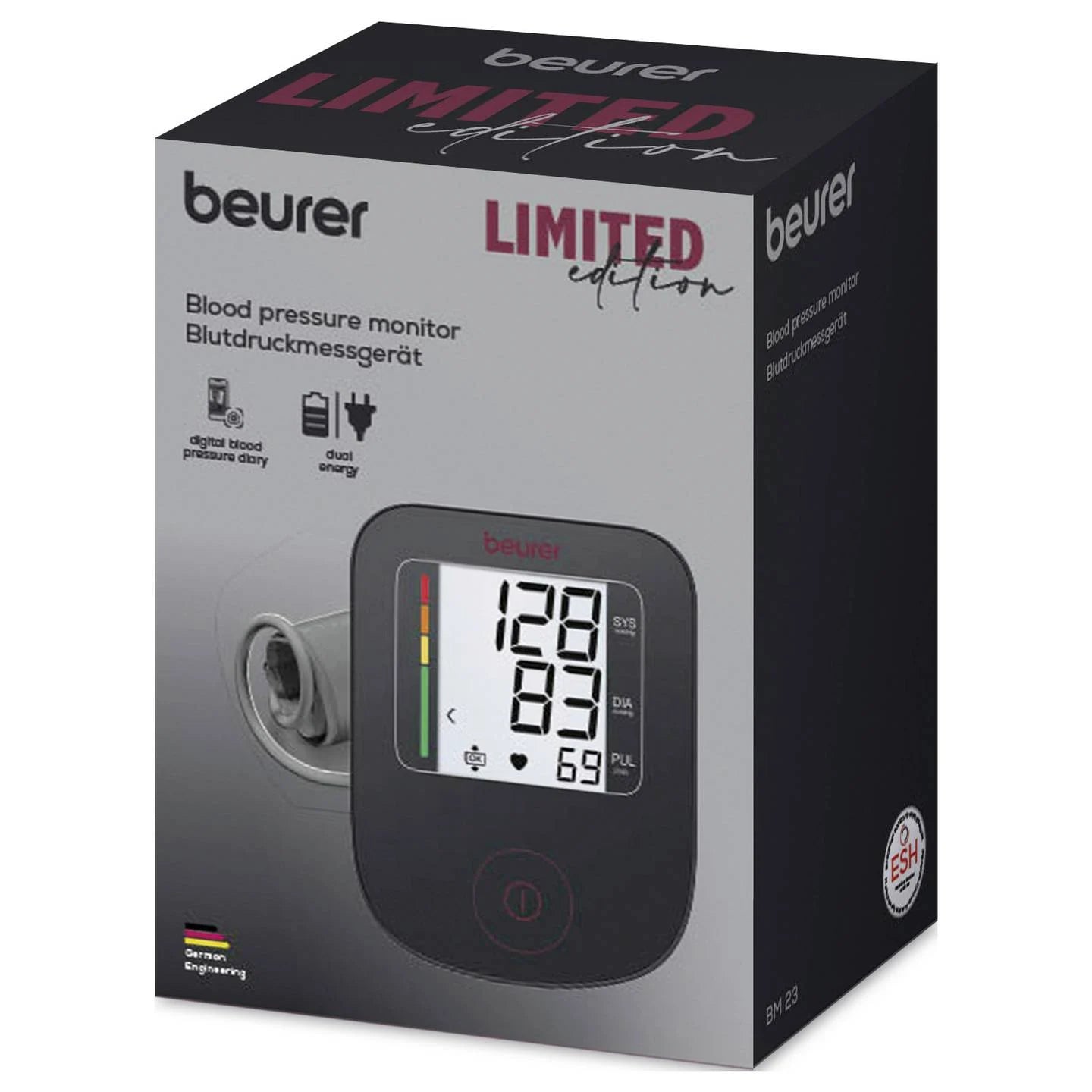 Beurer Upper Arm Blood Pressure Monitor Limited Edition 2025