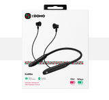 DOMO GARDA Wireless Neckband Hall Magnetic Switch Earphones - Black