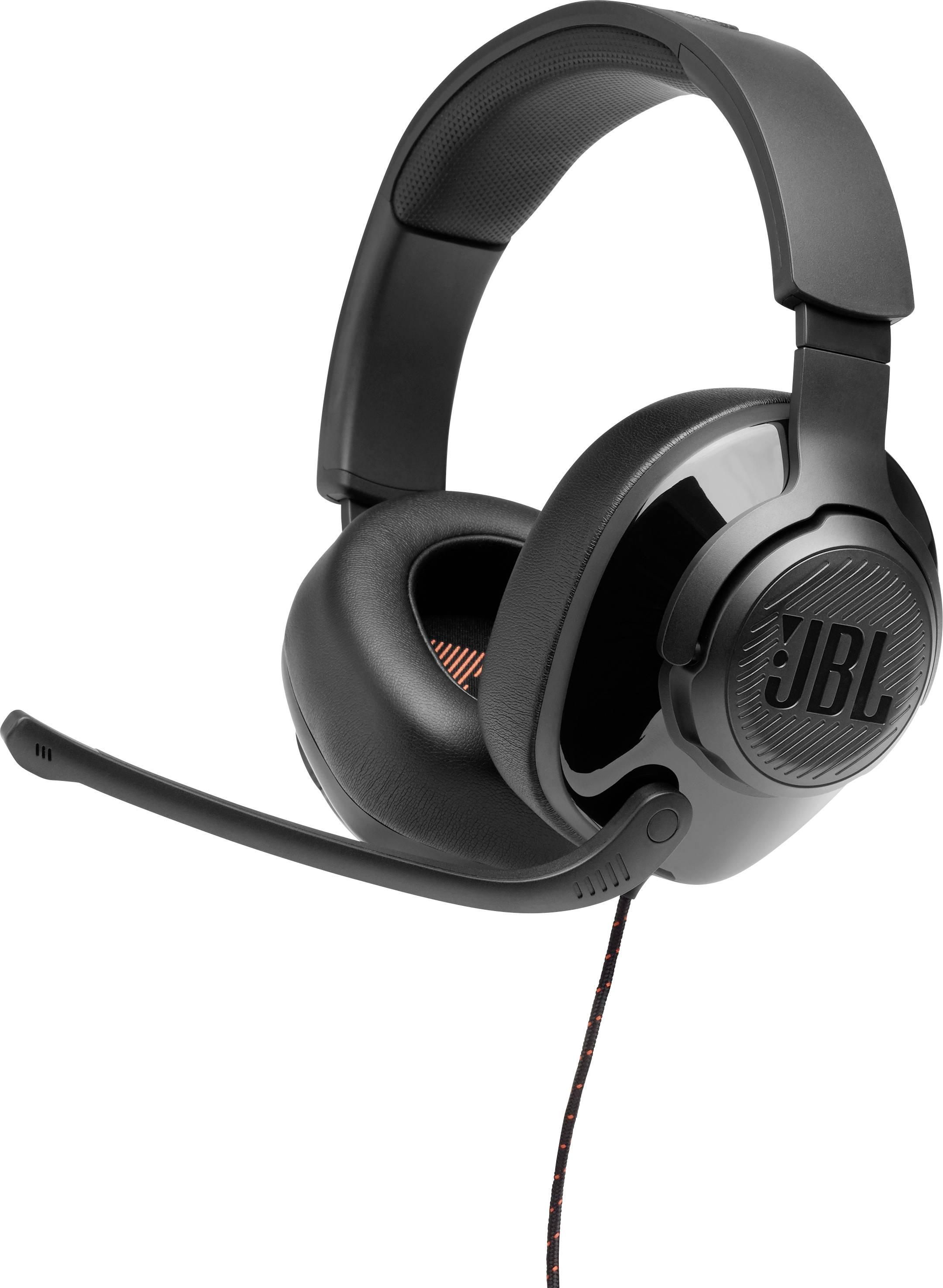 JBL Quantum 200 Wired Over-Ear Gaming Headset -Black