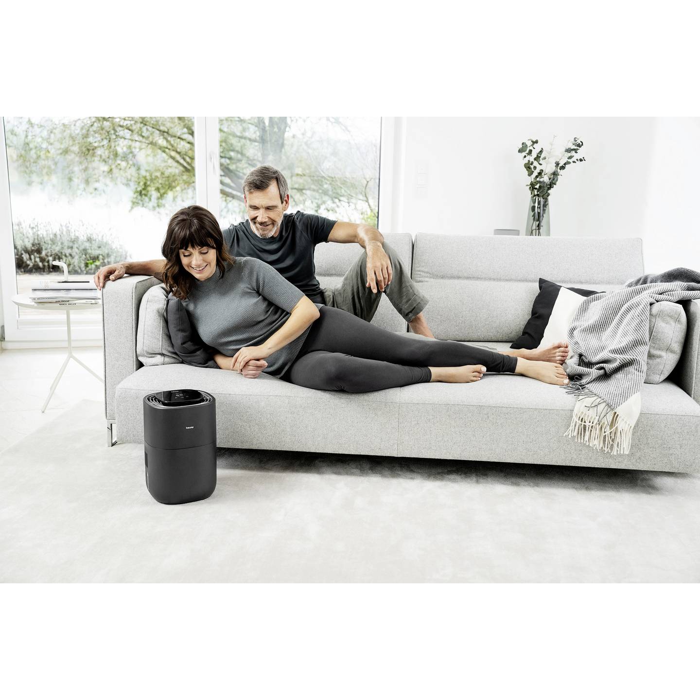 Beurer  Humidifier - Cold Evaporation Air Humidifier 3L Black