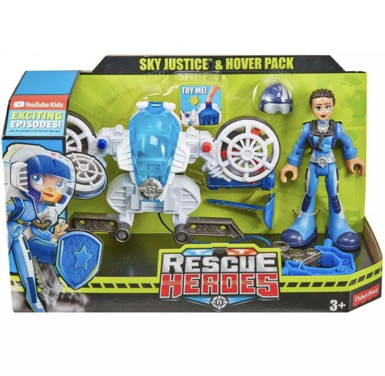 Rescue Heroes Sky Justice & Hover Pack