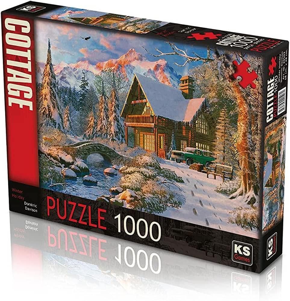 KS PUZZLE 1000 Pice winter holiday