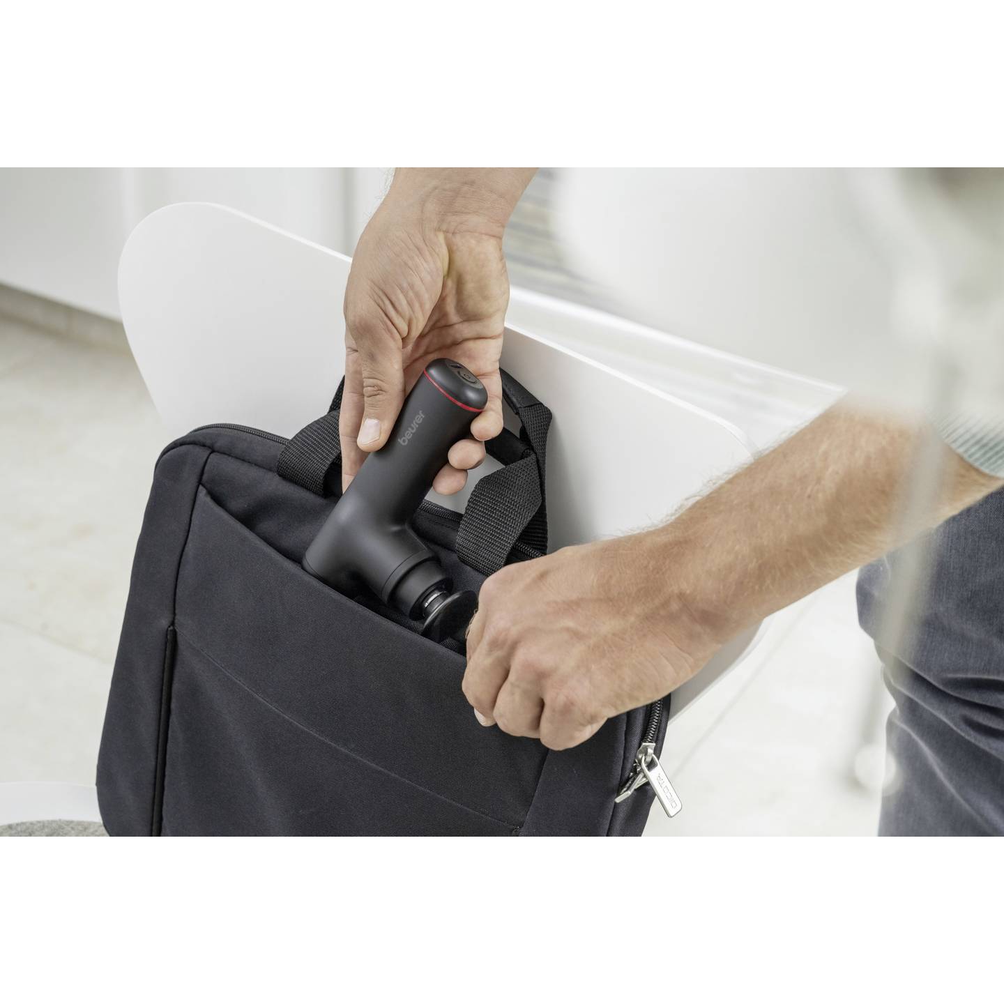 Beurer Sensitive Mini Massage Gun - Compact Muscle Massager