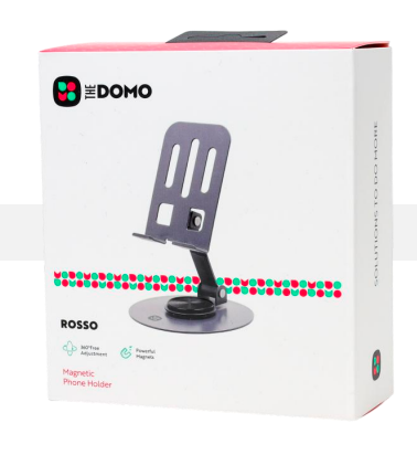 DOMO ROSSO Magnetic Phone Holder Grey