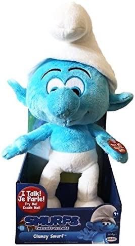 Smurfs Clumsy Talking Cuddly Plush Toy