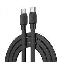 WiWU Bravo 60W PD Type-C to Type-C Flat Charging Cable 1m