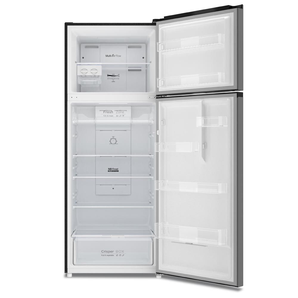 CHiQ ثلاجة 620L ذات البابين العلويين - فضية