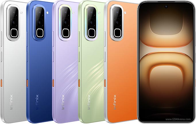 Infinix HOT 70 Quiet Violet Back