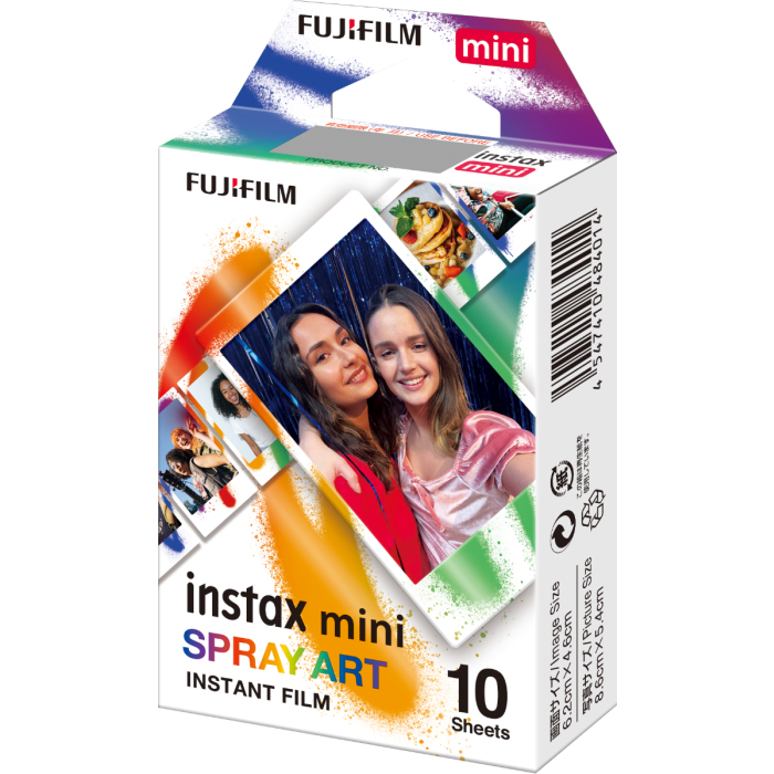 FUJIFILM Instax Mini Spray Art Film - 10 Exposures