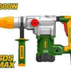 JADEVER 1600W SDS-Max Rotary Hammer 10J - JDRH3D38