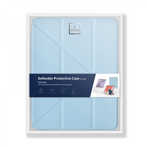 WIWU DEFENDER PROTECTIVE CASE FOR IPAD 12.9" - LIGHT BLUE