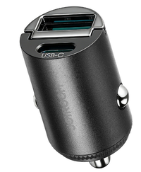 JOYROOM JR-CCN18 65W A+C Pull-Ring Style Mini Car Charger