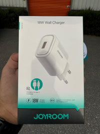 JOYROOM JR-M120 Advance Series QC3.0 18W Single Port Travel Charger（EU）