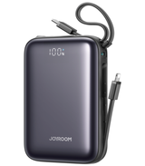JOYROOM JR-PBF29 22.5W mini Power Bank with Dual Cables (lightning &typec) 20000mAh