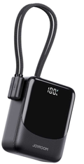 JOYROOM JR-PC1 22.5W Mini Power Bank with Built-in Dual Cables 10000mAh
